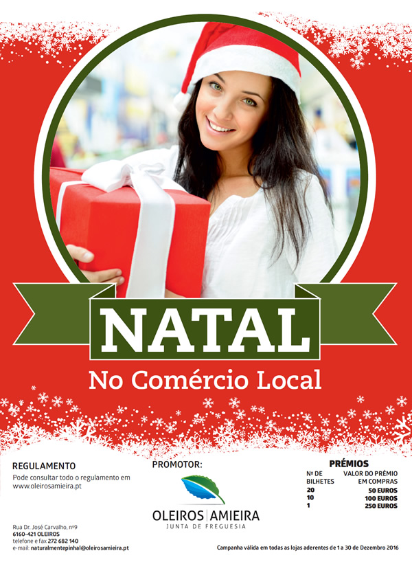  CAMPANHA DE NATAL NO COMERCIO LOCAL 2016